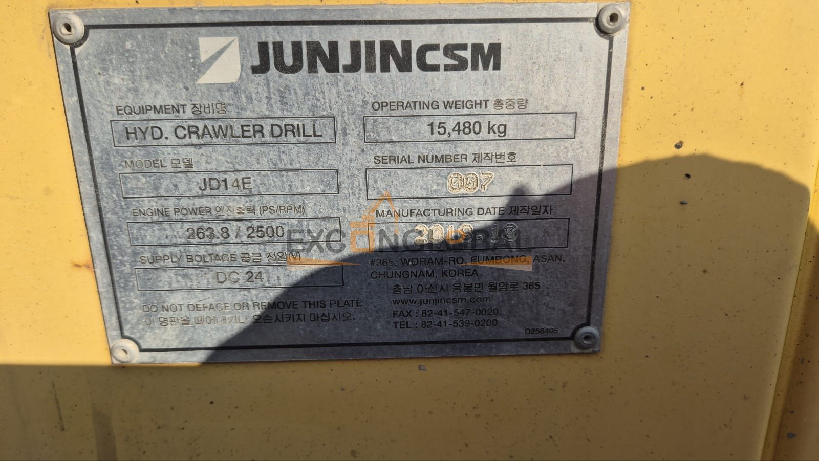 2018 SOOSAN JD14E